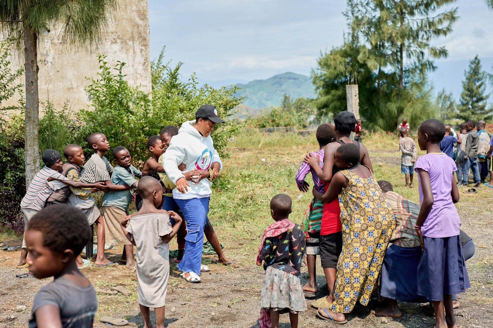 Acte de solidarité à Mugunga