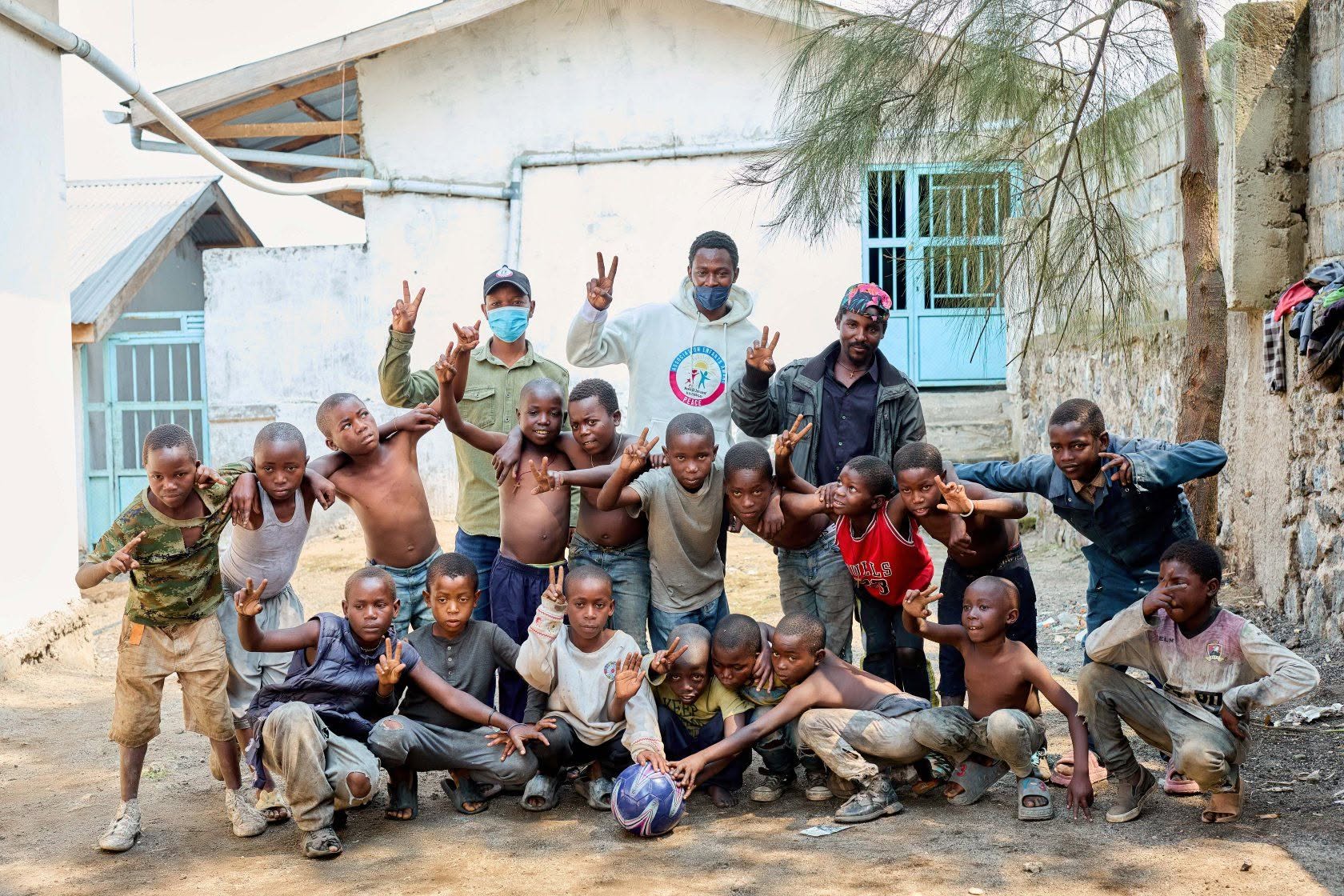Acte de solidarité à Mugunga