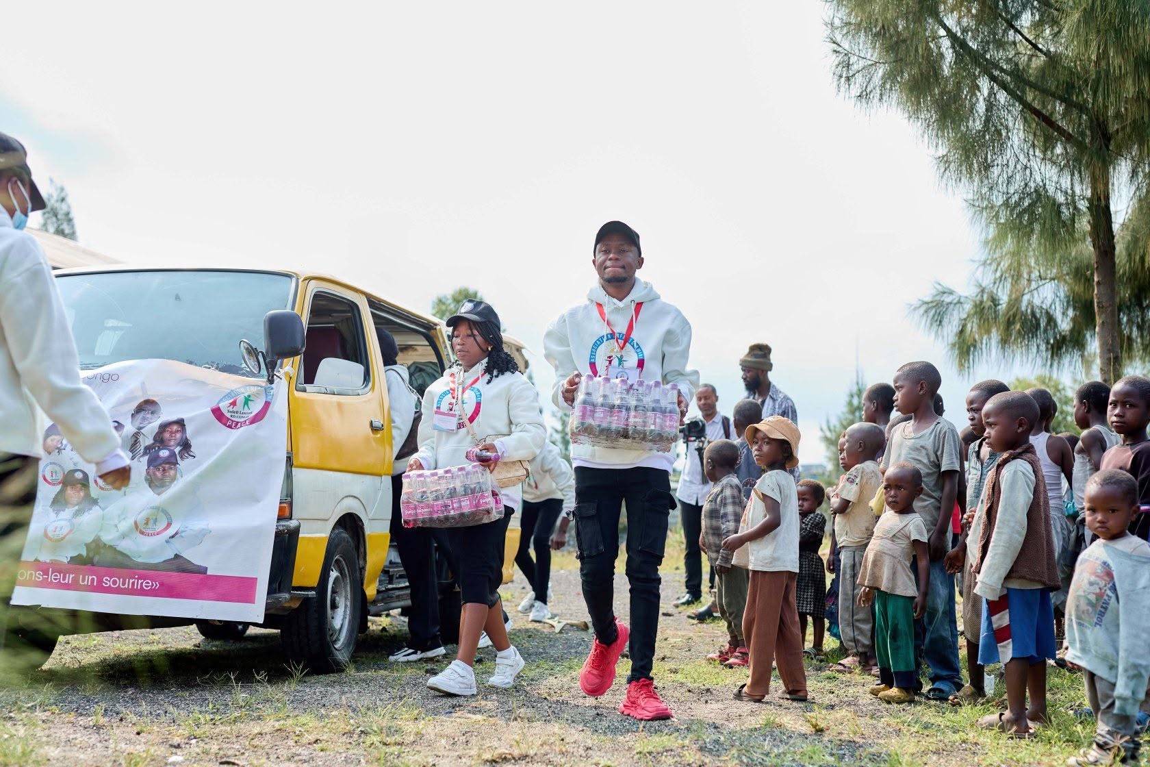 Acte de solidarité à Mugunga