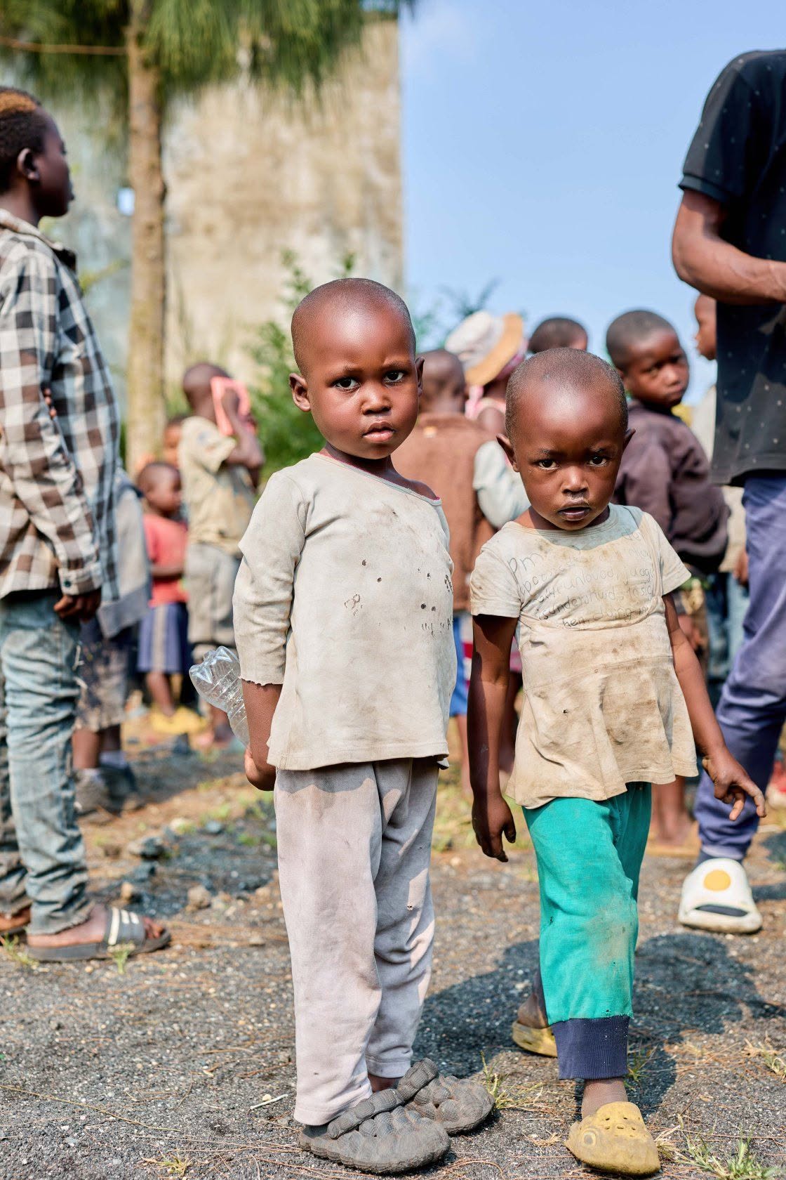 Acte de solidarité à Mugunga