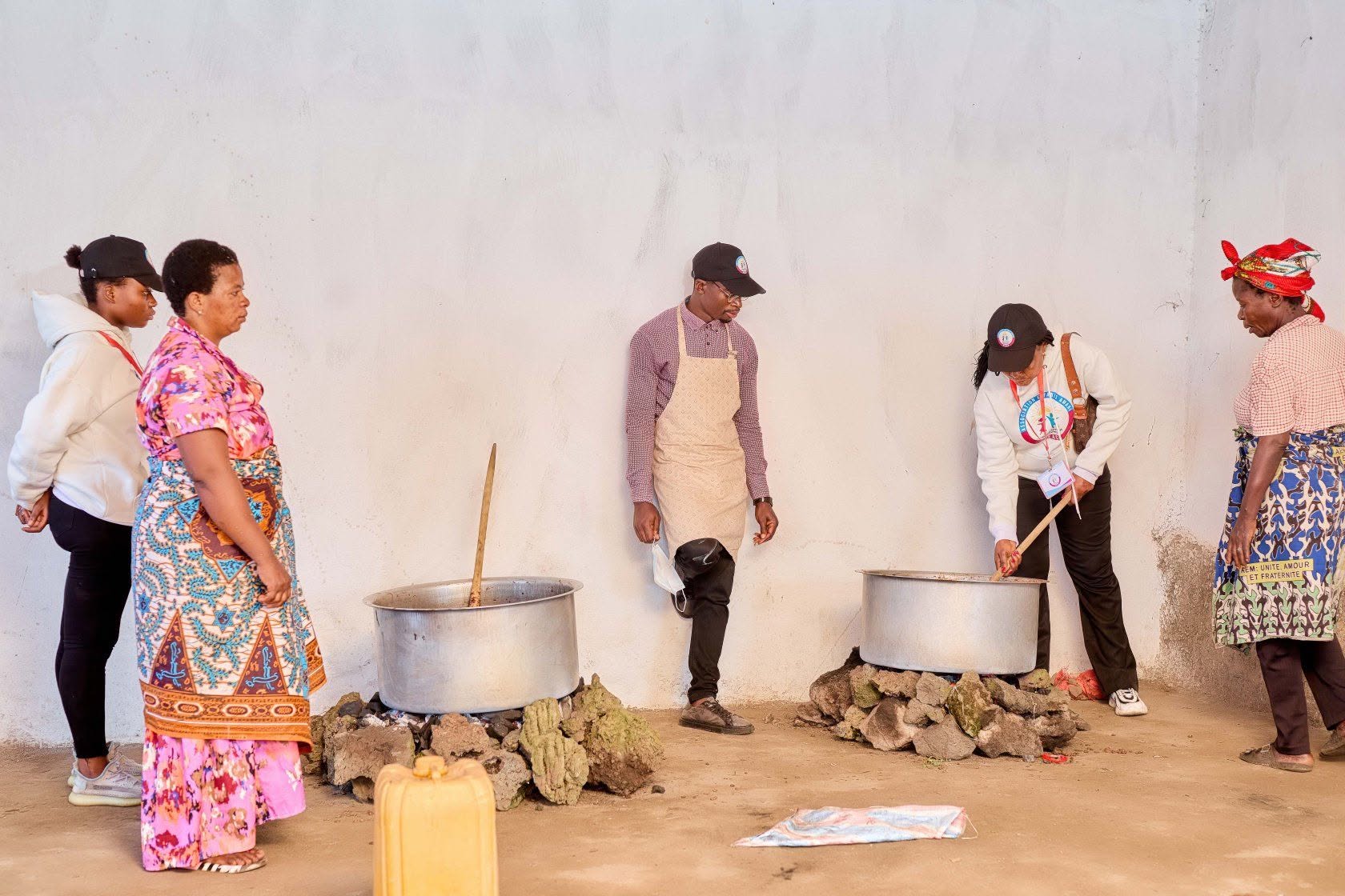 Acte de solidarité à Mugunga