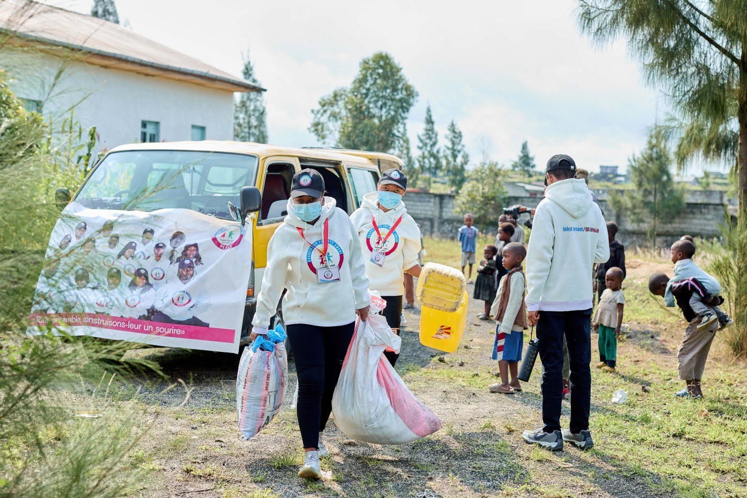 Acte de solidarité à Mugunga