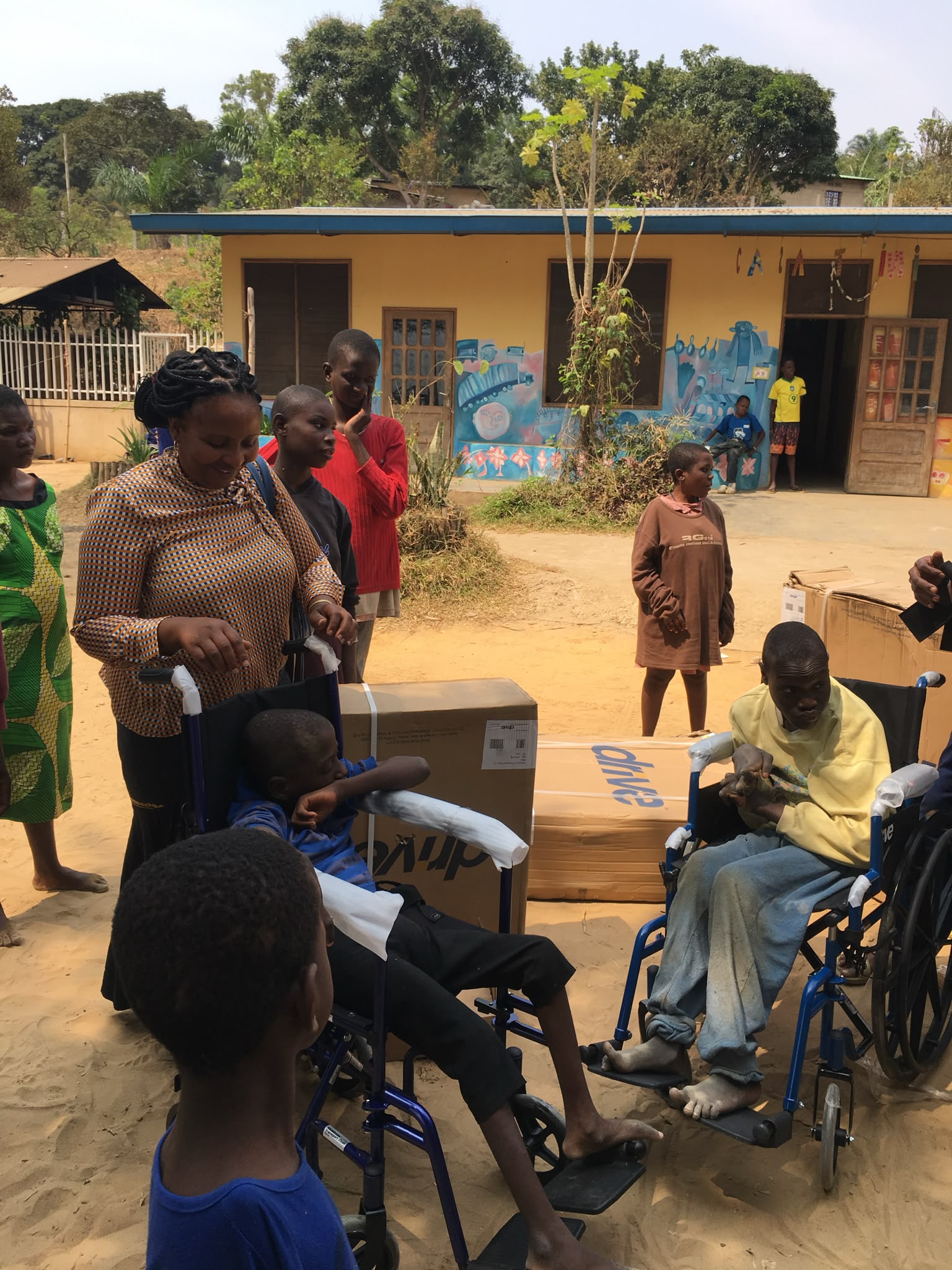 Acte de solidarité à Mugunga