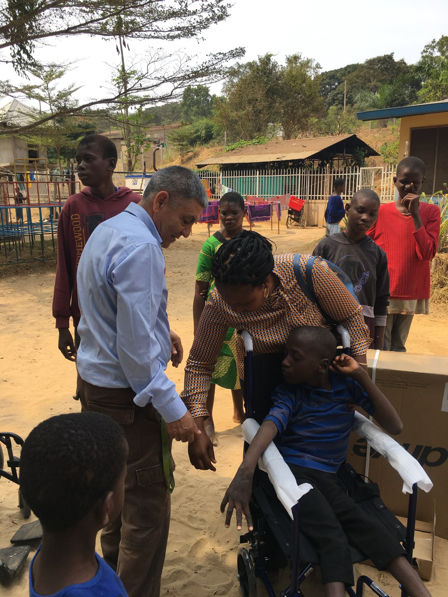 Acte de solidarité à Mugunga